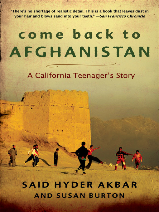 Title details for Come Back to Afghanistan by Said Hyder Akbar - Wait list